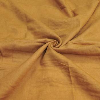 Women's mustard thread sequence & embroidery fandy silk dress material 3