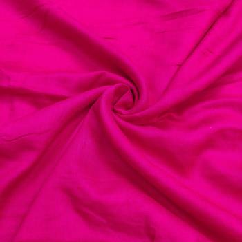 Women's pink thread sequence & embroidery premium roman cotton dress material 3