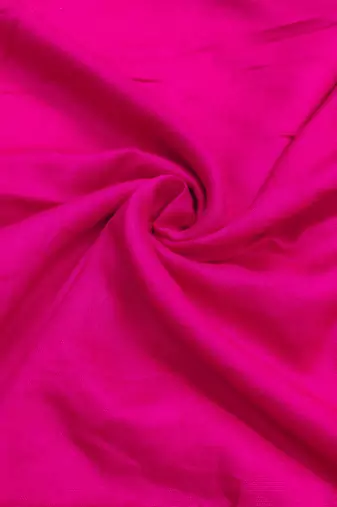 Women's pink thread sequence & embroidery premium roman cotton dress material