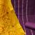Women's purple unstitched thread sequence & embroidery premium roman cotton dress material (msmfc11597c)