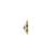 gold plated Pink stone pendant necklace in sterling silver