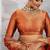 Peach burberry chiffon with gold shine zarkan work designer saree