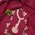 Women's maroon unstitched heavy thread embroidery cotton dress material (mt662mrn)