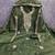 Women's green unstitched heavy thread embroidery cotton dress material (mt663grn)