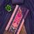 Women's multi unstitched designer print & mirror work rayon dress material (mt664blu)