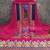 Women's multi unstitched designer print & mirror work rayon dress material (mt664pnk)