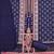 Women's multi unstitched designer print & mirror work rayon dress material (mt665blu)