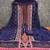 Women's multi unstitched designer print & mirror work rayon dress material (mt665blu)