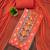 Women's multi unstitched designer print & mirror work rayon dress material (mt668rst)