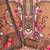 Women's multi unstitched print & daimond siroski work muslin cotton dress material (mt670bwn)