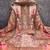 Women's multi unstitched print & daimond siroski work muslin cotton dress material (mt670bwn)