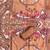 Women's multi unstitched print & daimond siroski work muslin cotton dress material (mt670bwn)