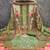 Women's multi unstitched print & daimond siroski work muslin cotton dress material (mt670grn)