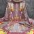 Women's multi unstitched print & daimond siroski work muslin cotton dress material (mt670gry)