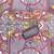 Women's multi unstitched print & daimond siroski work muslin cotton dress material (mt670gry)