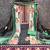 Women's multi unstitched print & daimond siroski work muslin cotton dress material (mt671grn)