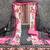 Women's multi unstitched print & daimond siroski work muslin cotton dress material (mt671pnk)