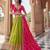 PARROT GREEN multY work viscose lehenga choli for wedding