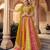 MULTY COLOUR TISSUE ORGANZA BEADS HAND WORK LEHENGA CHOLI FOR FESTIVE