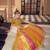 MULTY COLOUR TISSUE ORGANZA BEADS HAND WORK LEHENGA CHOLI FOR FESTIVE