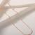 Textured snake chain necklace