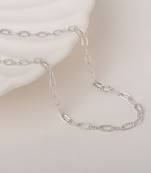 Oval link chain for women