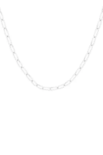 Oval link chain for women