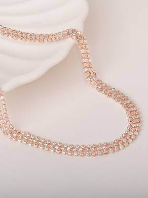 Dual-tone beaded chain 1