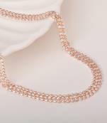 Dual-tone beaded chain