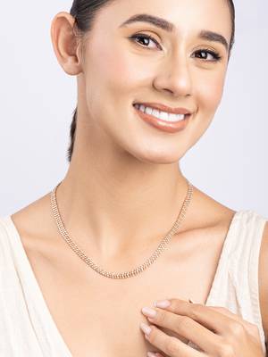 Dual-tone beaded chain 2