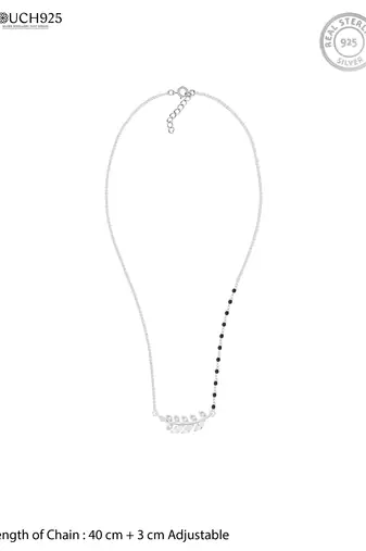 Beads and leaf necklace set