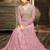 Georgette And Net Semi Stitched Party Gown Anarkali