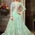 Georgette And Net Semi Stitched Party Gown Anarkali