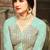 Georgette And Net Semi Stitched Party Gown Anarkali