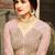 Georgette And Net Semi Stitched Party Gown Anarkali