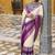 Lightweight Elegance Printed Poly Cotton Saree with Traditional Zari Weaving
