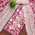 Women's multi unstitched print & handwork cotton dress material