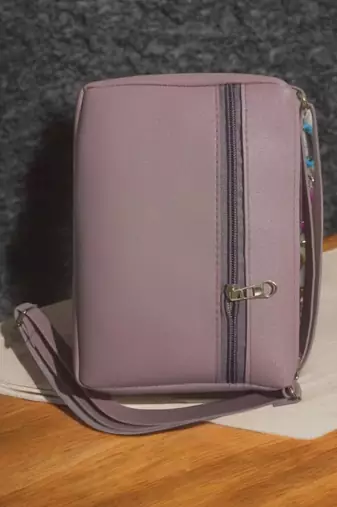  Pink Floral Charm Handbag