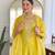 Women's Viscose Rayon Embroidered Straight Kurta with Pant And Dupatta Set