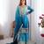 Designer wedding wear plazzo suit for women