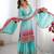 Designer wedding wear plazzo suit for women