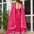 Wedding wear anarkali gown with dupatta