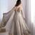 Wedding wear anarkali gown with dupatta