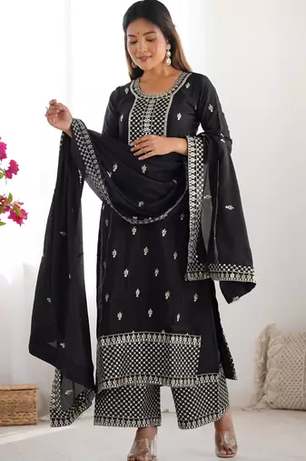 Designer salwar suit with dupatta