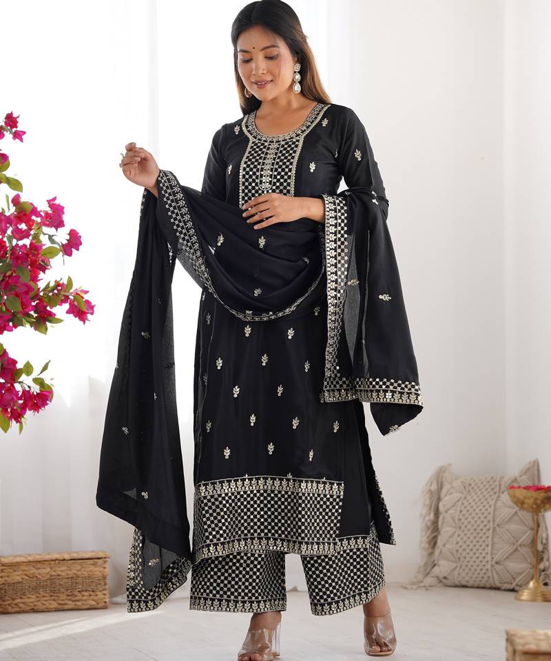 Designer salwar suit with dupatta
