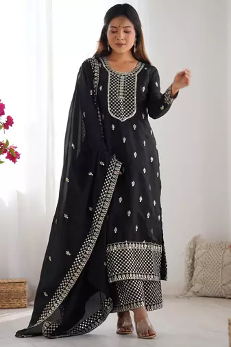 Designer salwar suit with dupatta