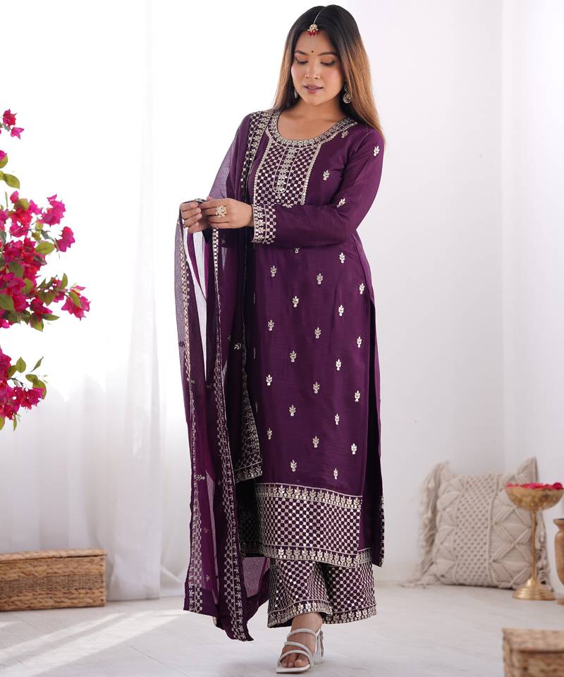 Designer salwar suit with dupatta