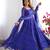Wedding wear anarkali suit with dupatta