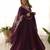 Wedding wear anarkali suit with dupatta