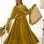 Wedding wear anarkali suit with dupatta